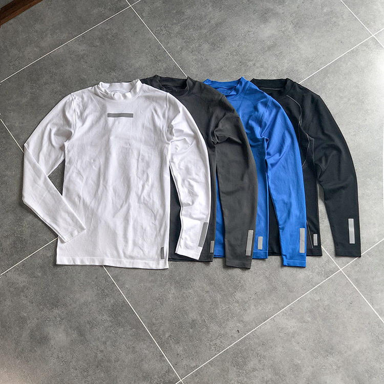  Price-performance ratio Mengcargo Technology PRO Functional Cellular Tech Speed Dry Long Sleeve Fitness Exercise Great Elastic T-shirt