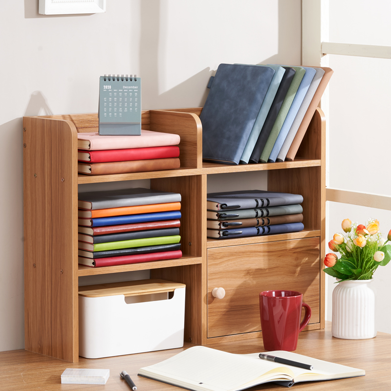 Desk to include folder container box desktop to compile student pen office shelf desk M121