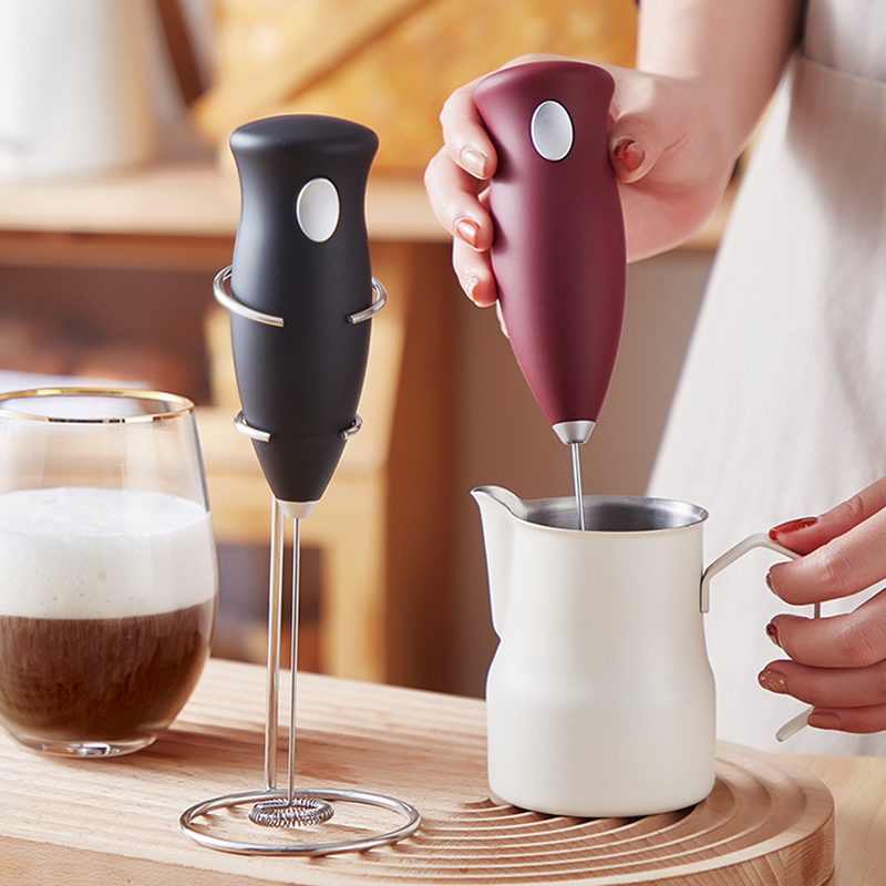Light one coffee milk frother electric milk frother machine household cream egg mixer foam milk frother machine edible