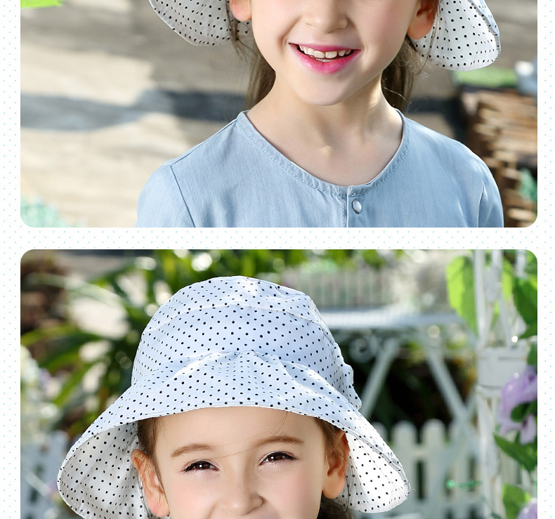 儿童帽子夏天女薄款5-10岁大檐出游女童太阳帽防紫外线遮阳空顶帽