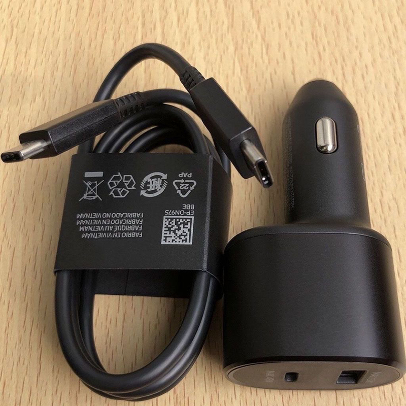 Samsung Car Charger Fast Charging One-To-Two Cigarette Lighter Super Fast Charging One-To-Three Phone Adapter