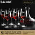 RAZEND / ly rượu pha lê đặt ly rượu thủy tinh ly rượu vang đỏ bộ ly uống rượu cao cấp Rượu vang