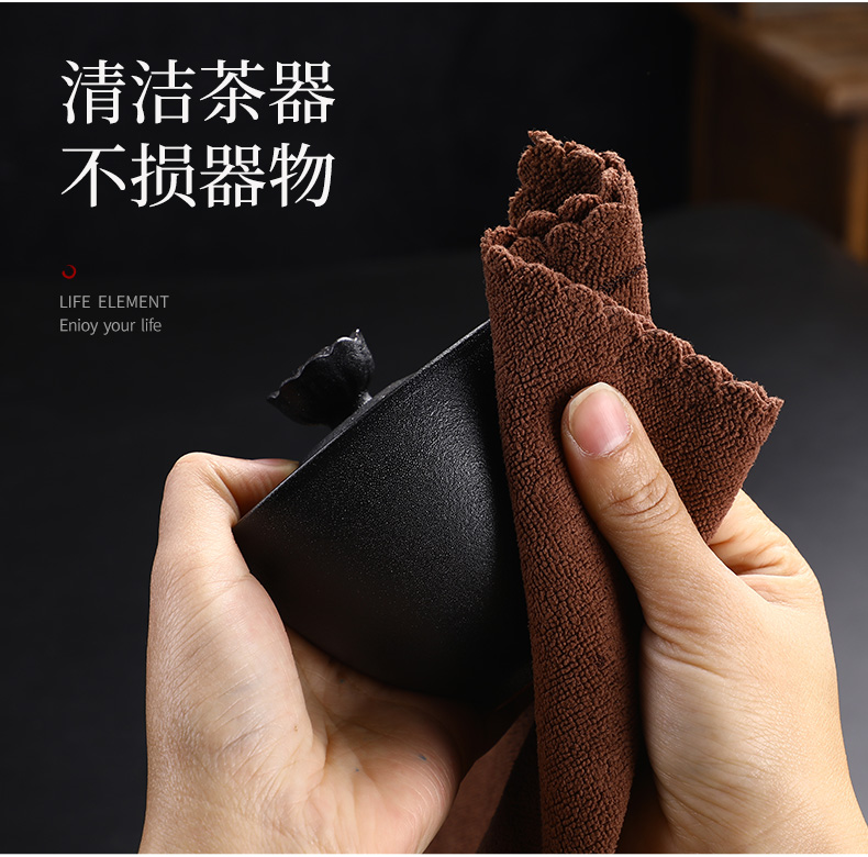 Kongfu tea towel cloth water thickening tea tea tea table cloth towel zen tea table tea tea tray accessories