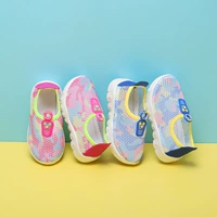 Детская летняя спортивная обувь для мальчиков, детские туфли, мягкая подошва