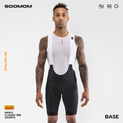 SOOMOM BASE men's road bib bib shorts