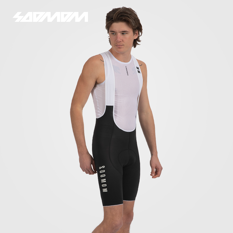 SOOMOM speed alliance men's base light weight holding baby bag shorts Summer speed dry road car riding with baby bag pants