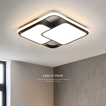 Bedroom lights simple modern square LED ceiling lighting atmospheric creative bedroom lights geometric art home lamps