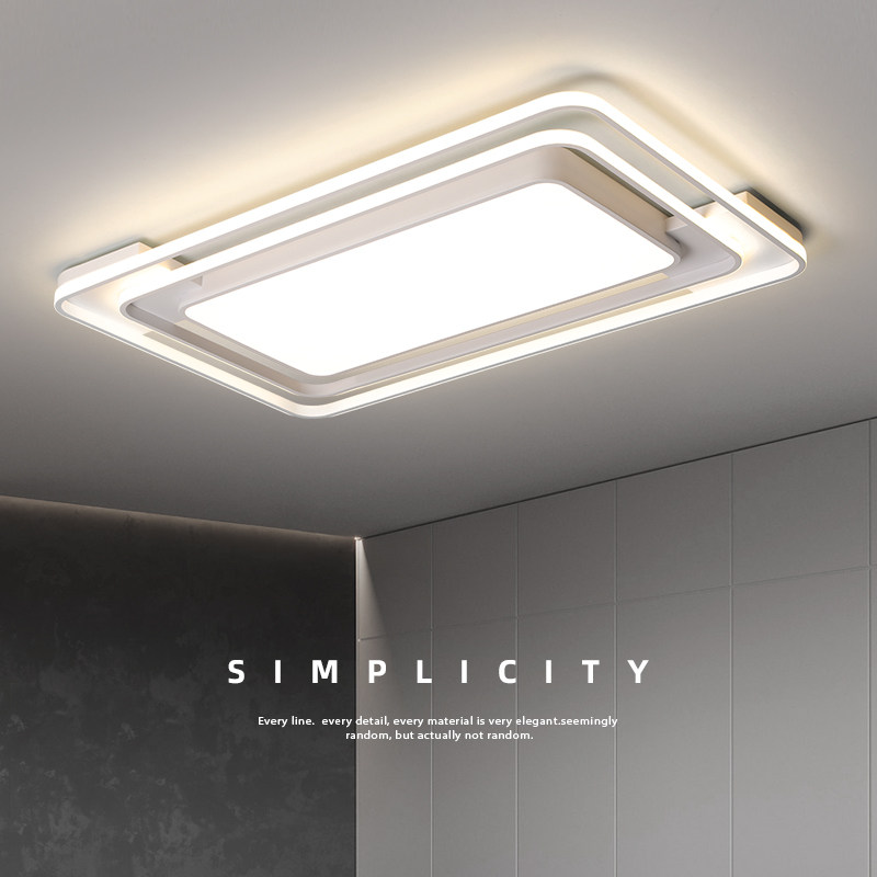 Living room lamp minimalist modern atmosphere Home LED ceiling lamp 2021 Nordic creative personality Book homeowners bedroom light