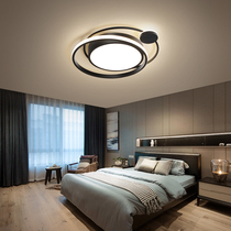 Round bedroom lamp home master bedroom led ceiling lamp simple modern warm romantic Nordic creative room lighting