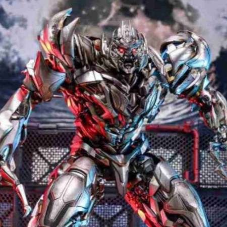 Me005 Transformer 2 Tank Warrior Non-Deformable Warrior L Shockwave Dlx Scale Alloy Movable Model Toy
