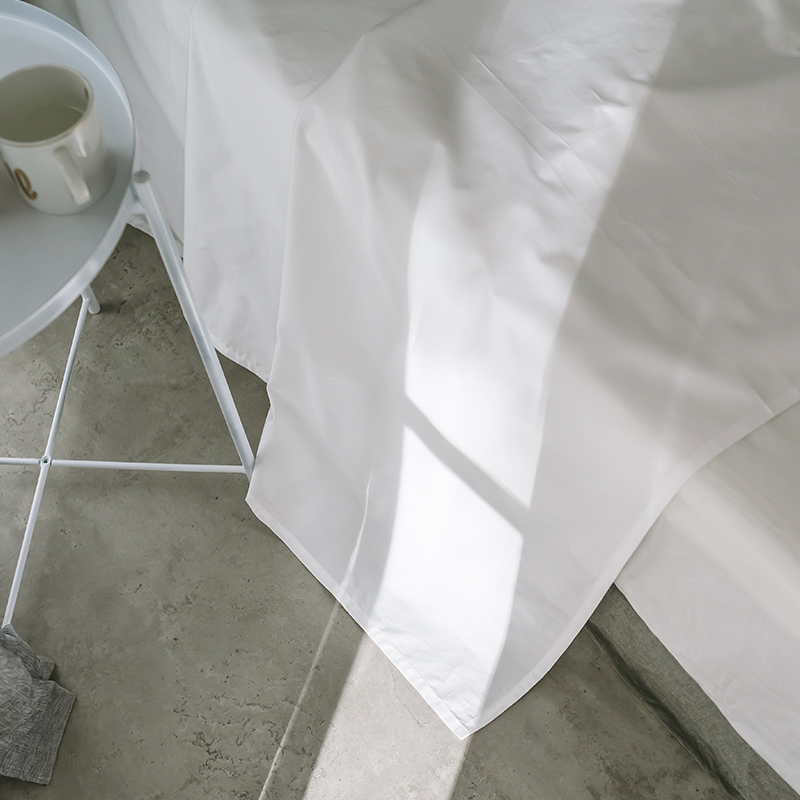 Cotton màu tím rắn 60 tờ đơn mảnh Ai Cập bông dài chủ yếu cotton satin màu rắn đơn màu đôi - Khăn trải giường thảm trải giường thay đệm