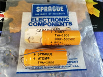 Sibi SPRAGUE Yellow Face woman ATOM 20UF 500V fever high voltage filter capacitor