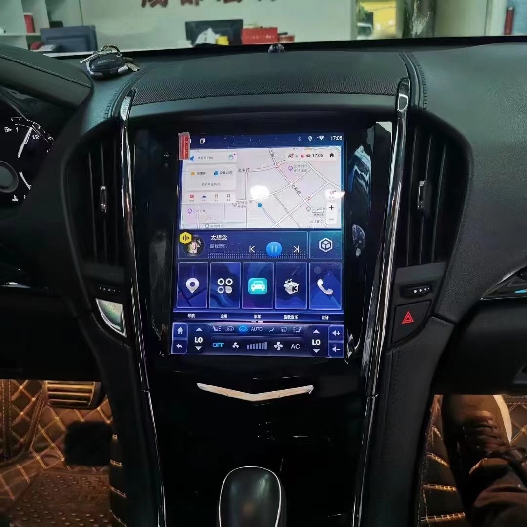 Suitable for Cadillac Ats/Xts/Srx Vertical Screen 10.4inch Air Conditioning Screen Control Dedicated Central Control Screen Android Guide
