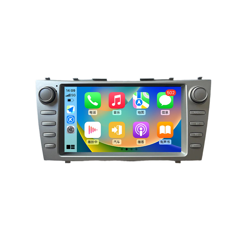 Suitable for Toyota 06-11 Camry Central Control Large-Screen Navigation All-In-One Device with Reversing Image and Driving Recorder