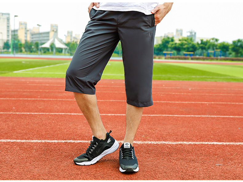 Jordan phù hợp với thể thao mùa hè quần cắt áo thun quần short nam chạy bộ ngắn tay phù hợp với quần áo thể thao - Thể thao sau bộ thể thao nam mùa hè