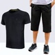 Jordan thể thao phù hợp với nam 2019 mùa hè nam mới chạy thể thao quần short nam thoáng khí cắt quần short - Thể thao sau bộ quần áo adidas nữ Thể thao sau