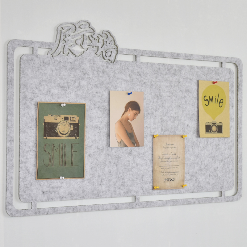 Apricot double display wall felt wall plate plate plate plate fencesFelt wall plate cork boardsMessage boardsCultural wall kindergarten themed wall wall fine art works display creativity in