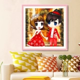 Cross -Stitch Diamond Embroidery 2021 Новый 钚 Романтический романтический 5D Diamond Full Diamond Small Sank Pare