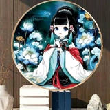 Cross Stitch 2025 Новая лотосная сказочная гостиная входная вышива