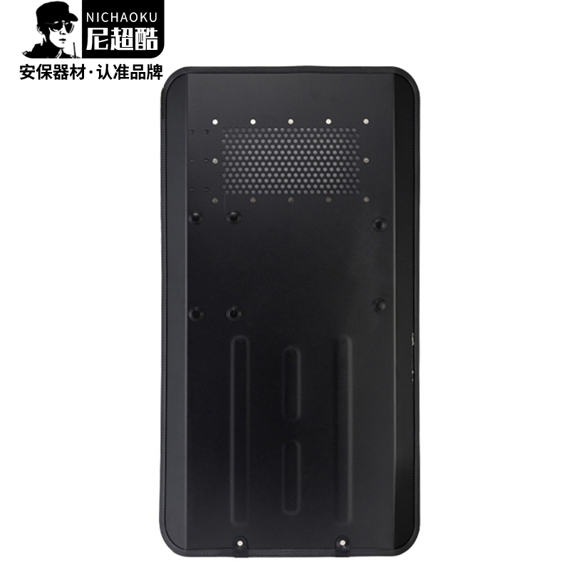 Metal Shield Grid Window Riot Shield Aluminum Explosion-proof Gold Shield Security Equipment Security Equipment Protective Shield