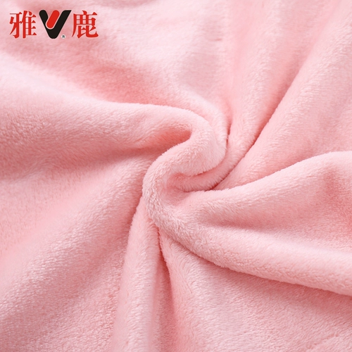 雅鹿 Фланелевая детская пижама, комплект, утепленная демисезонная форма, подходит для подростков