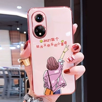Honor, huawei, совместимый модный чехол для телефона, силиконовый объектив, защита при падении, популярно в интернете