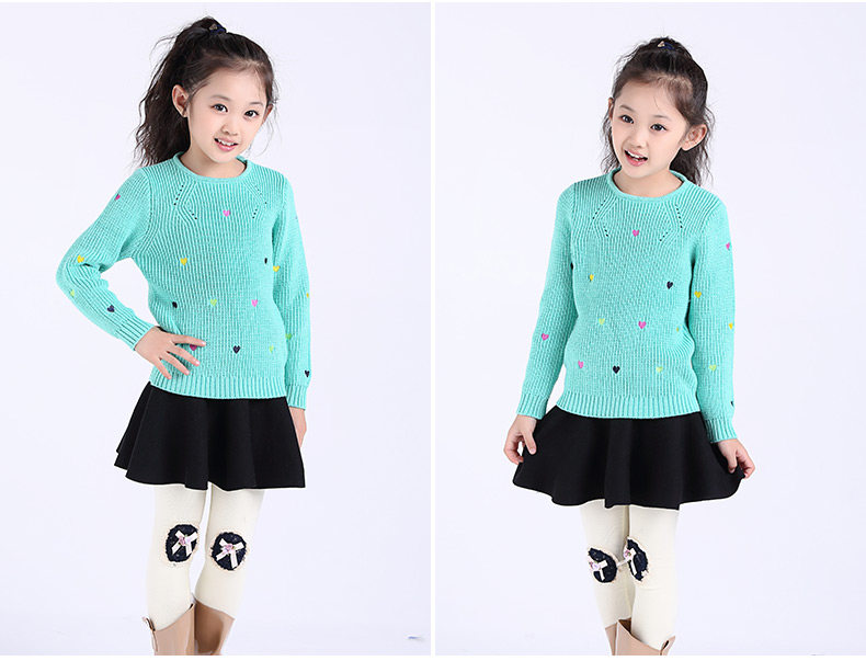 Pull fille à manche longue - Ref 2105687 Image 18
