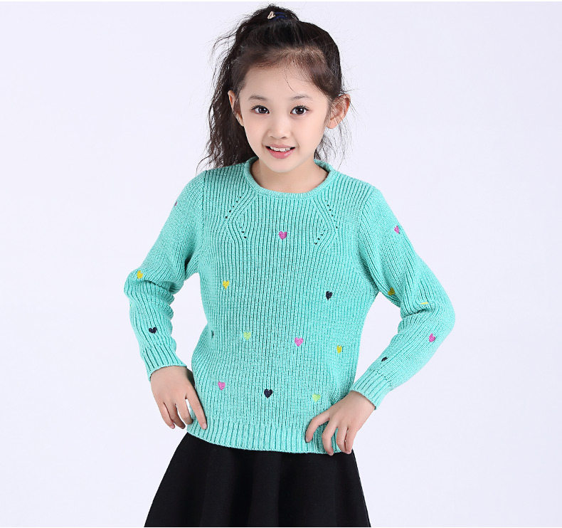 Pull fille à manche longue - Ref 2105687 Image 19