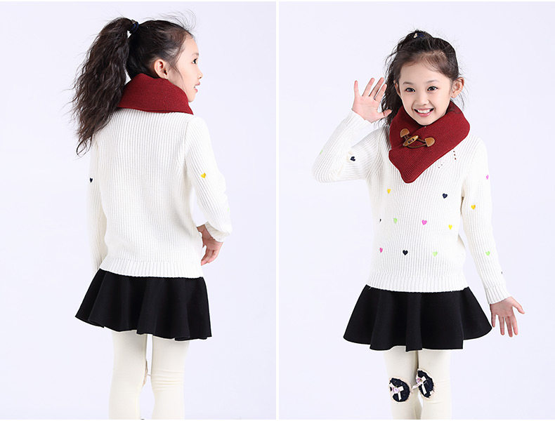 Pull fille à manche longue - Ref 2105687 Image 24
