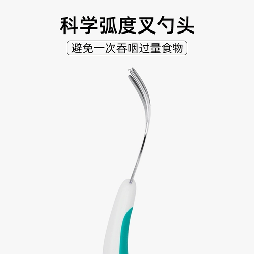 Вилка из нержавеющей стали, детский комплект, портативная детская посуда для прикорма для еды, ложка для младенца