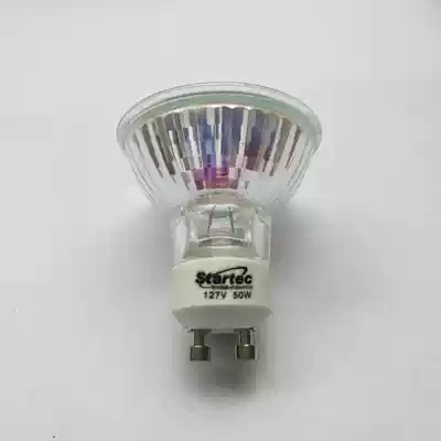GU10 halogen spotlight 120V voltage spotlight lamp Cup ceramic 35w50w bulb exported to the United States Taiwan for engineering