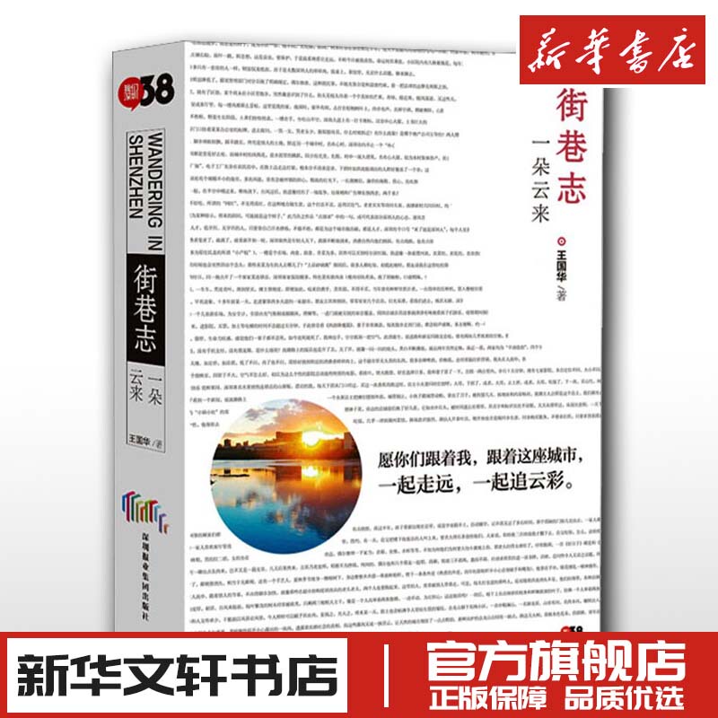 Street and Alley Chronicles: a Cloud Comes, by Wang Guohua, Modern/Contemporary Literature, Xinhua Bookstore Authentic Books, Shenzhen Publishing Group