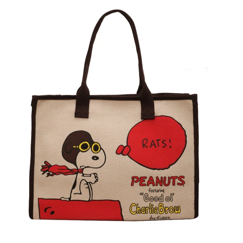 Nuby, вместительная и большая сумка через плечо, мультяшный шоппер