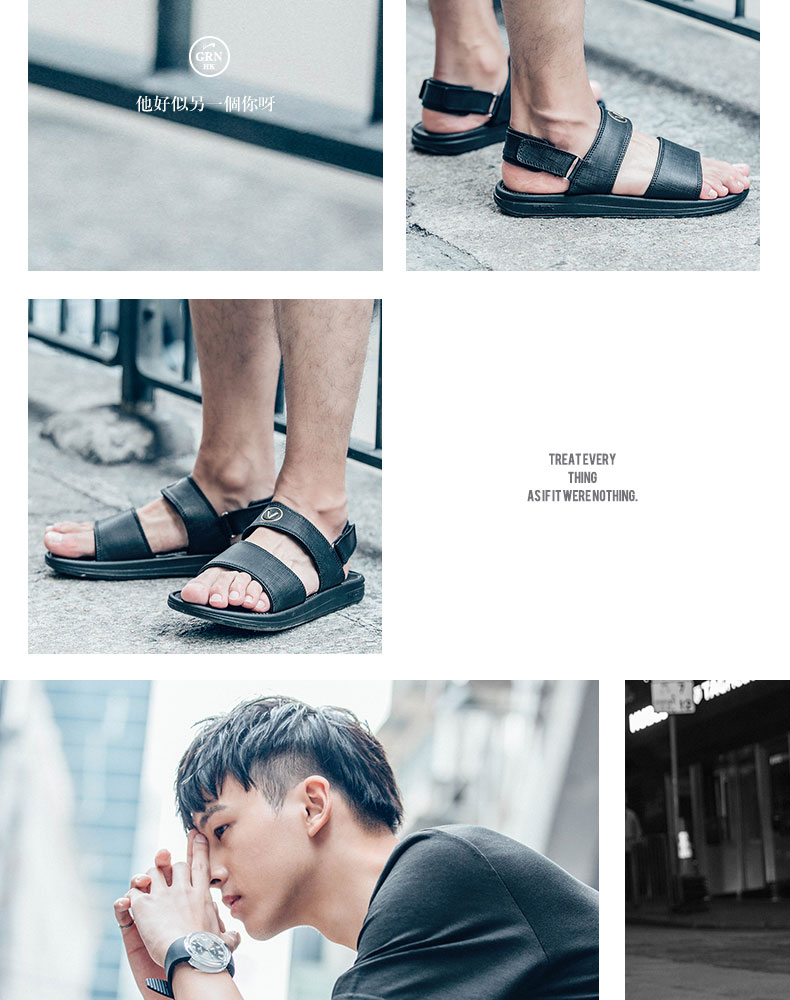 贵人 鸟 运动 凉鞋 2018 Mùa hè mới ngoài trời thường người đàn ông Hàn Quốc giày của phụ nữ giày dép sinh viên đáy mềm dép sandal adidas