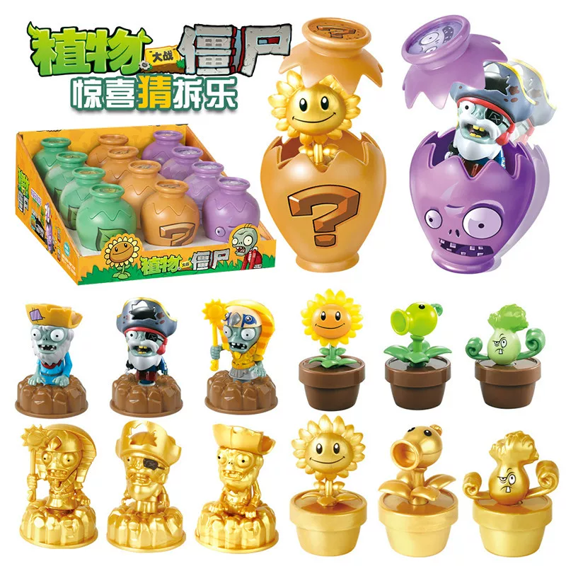 Plants vs. Zombies, игрушка, карты, капсульная игрушка, полный набор