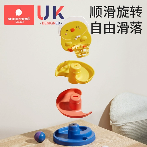 Игрушка с рельсами, дженга, раннее развитие, 3 лет