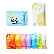 Kechao Disposable Raincoat Childrens Heavy Rainproof Travel Amusement Park Portable Compression Card Rain Poncho Adult Thickened