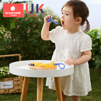 【英国KC】宝宝训练弯把叉勺