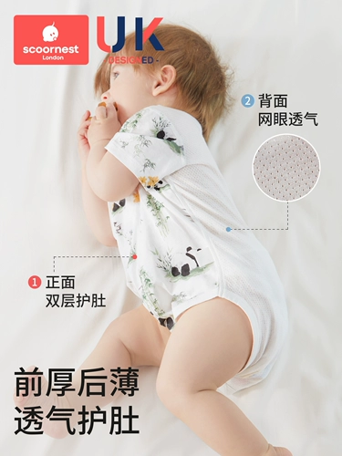 Хлопковый комбинезон подходит для мужчин и женщин, летняя легкая и тонкая дышащая летняя одежда, детская одежда, короткий рукав