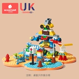 Универсальный интеллектуальный конструктор с аксессуарами для мальчиков, мозговой штурм