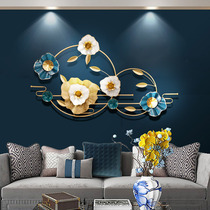 Light luxury modern three-dimensional wall decoration pendant Living room entrance Bedroom corridor aisle Sofa Home Wrought iron wall decoration