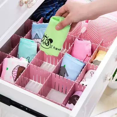 Drawer partition plastic free combination divider home partition clapboard finishing board storage box split board