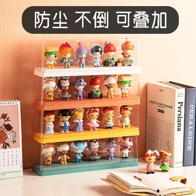 Bubble Mater Blind Box Show Shelf Admission Model Transparent Scene Acrylic Floor Millingfort Floor 8 G