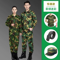 Сюрприз модель-грасс зеленый 【Дайте футболку+шляпу+ремень】