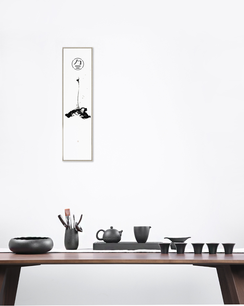 Three thousand tea six gentleman 's suit kung fu tea accessories bamboo ChaGa ChaZhen solid wood composite ceramic tea taking