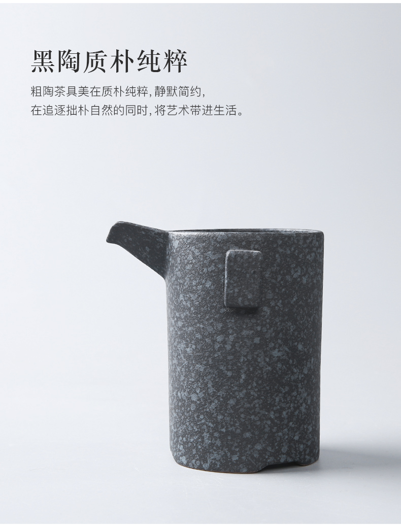 Three thousand coarse pottery tea sets tea tea village home from the Japanese ceramic teapot dry tea consolidation