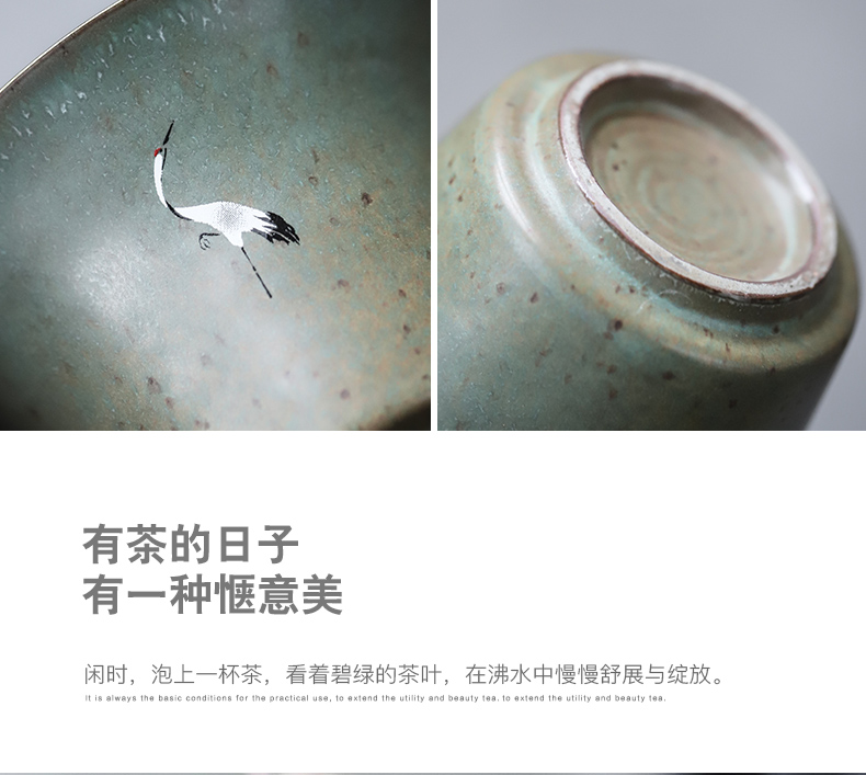 Three thousand tea ceramic tureen large hand draw Three cups to make tea bowl household vintage kung fu tea set