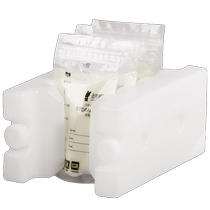 Lingshi blue ice breast milk fresh-keeping ice pack ice box ice plate ice bag back milk bag refrigerated milk storage back milk bag insulation bag