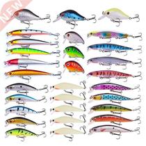 Proleurre Almighty Mixed Fishing Lure Kits Wobbler Crankbait