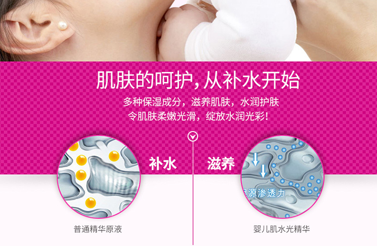 Beauty salon facial essence set hộp lỏng ban đầu giữ ẩm hydrating phù hợp với thu hẹp lỗ chân lông tốt nhăn đặc biệt tinh chất some by mi